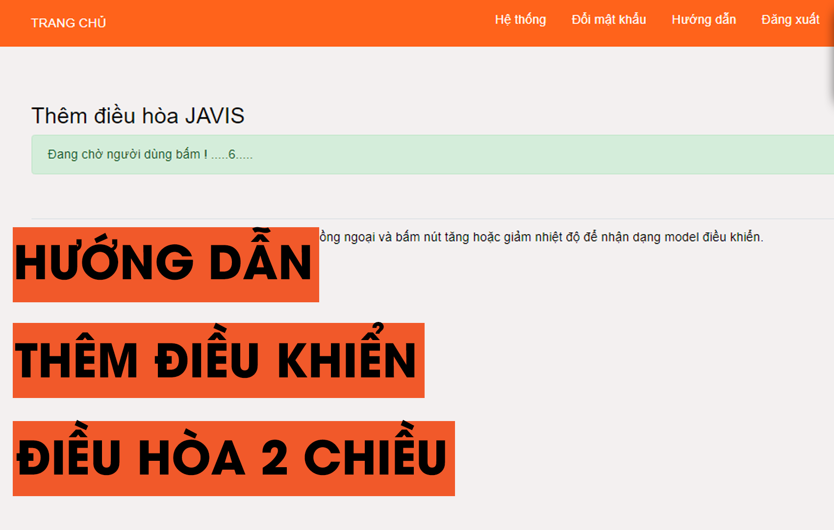Hướng dẫn kết nối bộ điều hòa 2 chiều phản hồi trạng thái Javis